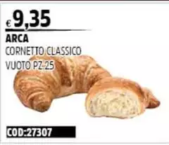Arca - Cornetto Classico Vuoto Pz.25 Arca - Cornetto Classico Vuoto Pz.25
