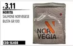 Norita - Salmone Norvegese Busta Norita - Salmone Norvegese Busta