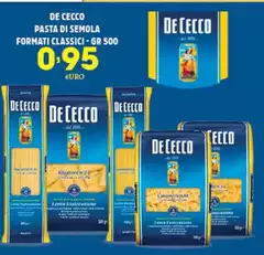 De Cecco - Pasta Di Semola Formati Classici De Cecco - Pasta Di Semola Formati Classici
