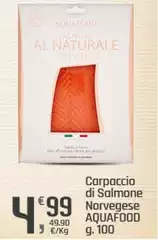 Aquafood - Carpaccio Di Salmone Norvegese