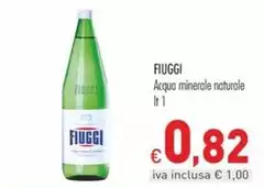 Fiuggi - Acqua Minerale Naturale