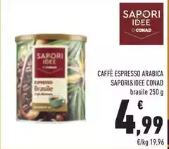 Sapori - Caffè Espresso Arabica &Idee