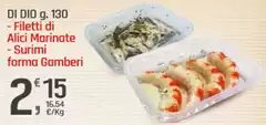 Di Dio - Filetti Di Alici Marinate