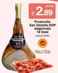 San daniele - Prosciutto San Daniele DOP Stagionato 18 Mesi
