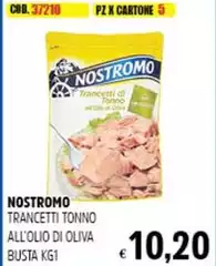 Nostromo - Trancetti Tonno All'Olio Di Oliva Busta Nostromo - Trancetti Tonno All'Olio Di Oliva Busta