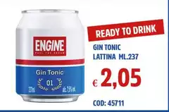 Engine - Gin Tonic Lattina Engine - Gin Tonic Lattina