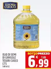 Tesori del cuoco - Olio Di Semi Di Girasole