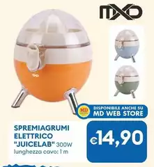 Mxd - Spremiagrumi Elettrico "Juicelab"