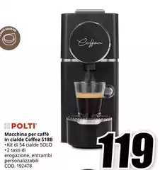 Polti - Macchina Per Caffè In Cialde Coffea S18B