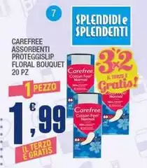 Carefree -  Assorbenti Proteggislip Floral Bouquet