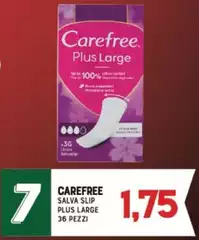 Carefree - Salva Slip Plus Large