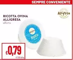 Alligresa - Ricotta Ovina