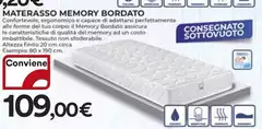 Materasso Memory Bordato
