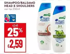 Head & Shoulders - Shampoo/Balsamo