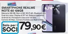 Realme - Smartphone Note 60 128GB