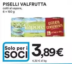 Valfrutta - Piselli