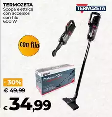 Termozeta - Scopa Elettrica Con Accessori Con Filo