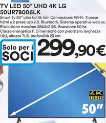 LG - Tv Led 50" UHD 4K 50UR78006LK