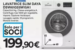 Daya - Lavatrice Slim Dsw61025m15a 1