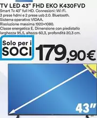 Eko - Tv Led 43 Fhd  K430fvd