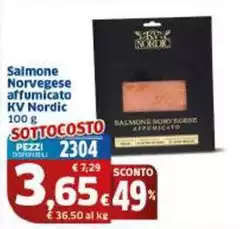 Kv Nordic - Salmone Norvegese Affumicato