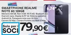 Realme - Smartphone Note 60 128GB