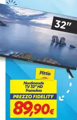 Nordmende - Tv 32" Hd Frameless 