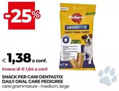 Pedigree - Snack Per Cani Dentastix Daily Oral Care