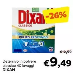 Dixan - Detersivo In Polvere Classico