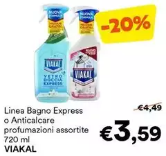 Viakal - Linea Bagno Express O Anticalcare