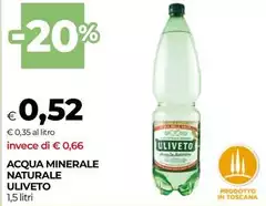 Uliveto - Acqua Minerale Naturale