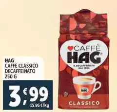 Hag - Caffè Classico Decaffeinato