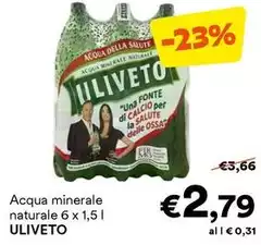 Uliveto - Acqua Minerale Naturale