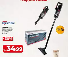 Termozeta - Scopa Elettrica Con Accessori 600 W