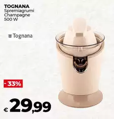 Tognana - Spremiagrumi Champagne