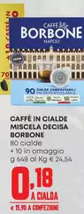 Caffe borbone - Caffè In Cialde Miscela Decisa
