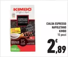 Kimbo - Cialda Espresso Napoletano