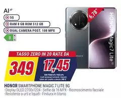 Honor - Smartphone Magic 7 Lite 5G