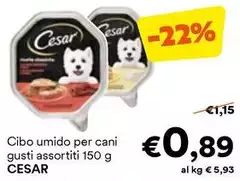 Cesar - Cibo Umido Per Cani