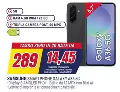 Samsung - Smartphone Galaxy A36 5G
