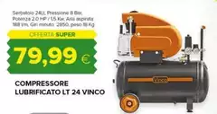 Vinco - Compressore Lubrificato Lt 24