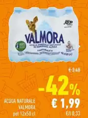 Valmora - Acqua Naturale