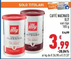Illy - Caffe Macinato