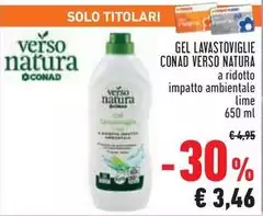 Solo - Gel Lavastoviglie Verso Natura