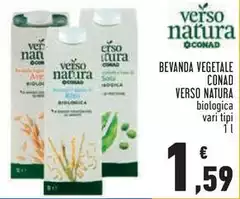 Tura - Bevanda Vegetale Verso Natura