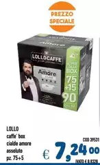 Lollo Caffè - Caffe Box Cialde Amore Assouto