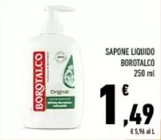 Borotalco - Sapone Liquido