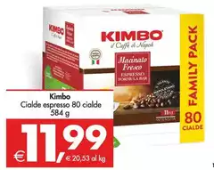 Kimbo - Cialde Espresso 80 Cialde