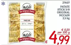 Mccain - Patate Stick 3/8 Original