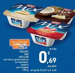 Muller - Yogurt Mix